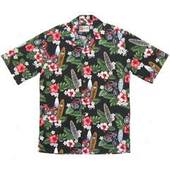 Surf 'n Cycles Aloha Shirt