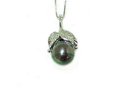 Tahitian Pearl Pendants-white Gold