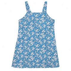 Teeny Pareo Girl's Sundress- Blue