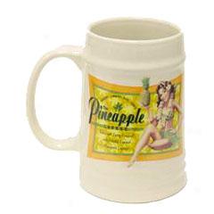 The Pineapple Lounge Ceramic Stein