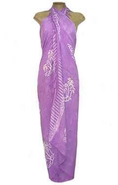 Three Palms Long Batik Sarong