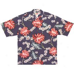 Tiare Monstera Better Silk Alohz Shirt