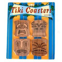 Tiki Coasters-set Of 4
