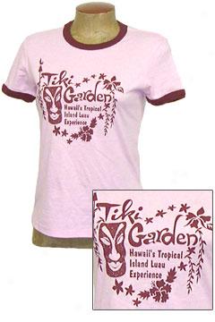 Tiki Garden Fitted T-shirt