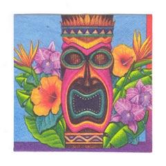 Tiki Island Beverage Napkins