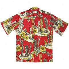 Tiki Party Aloha Shirt