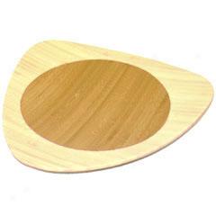 Totally Bamboo Triangle Plate