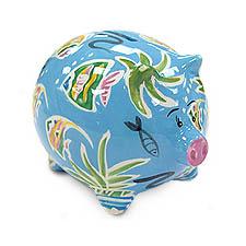 Tropical Fish Piggy Bank