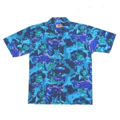 Tropical Fish Silk Shirt
