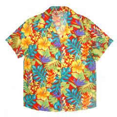 Tropical Garden Camp Blouse