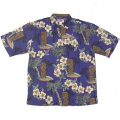 Tropical Tiki Better Silk Aloha Shirt