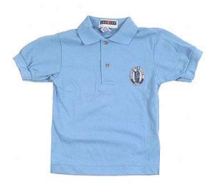 Unisex Youth Polo With Chest Logo
