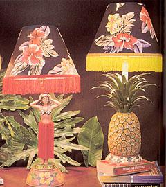 Vintage Hula Lamps