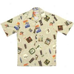 Vintage Memorabilia Aloha Shirt