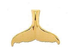 Whale's Tail Pendant-edge