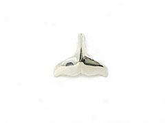 Whale's aTil Pendant-white Gold