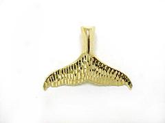Whale's Tail With Edge Pendant