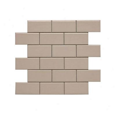 Adex Usa Hampton 2 X 4 Mosaic Flat Sand Tile & Stone