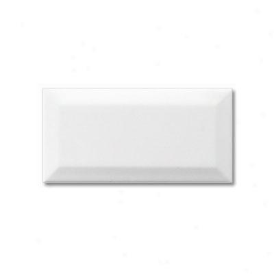 Adex Usa Neri Beveled 4 X 8 White Tile & Stone