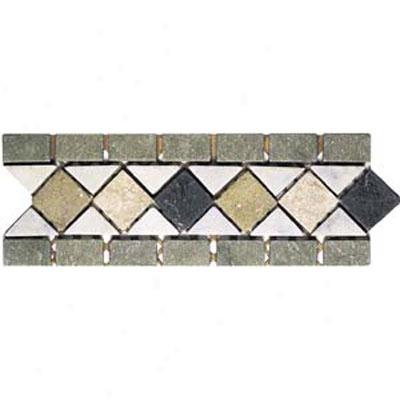 Alfagres Tumbledd Marble Borders Pc6301 Tile & Stone