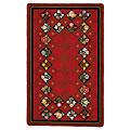 American Cottage Rugs Hearts & Flowers 2 X 7 Hearts And Flowers Br Area Rugs