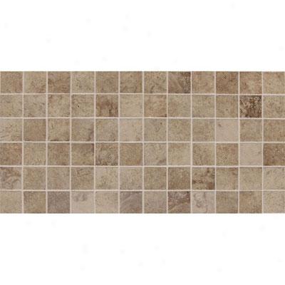 American Olean Alysse 2 X 2 Mosaic Sable Tiel & Stone