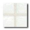 American Olean Bijou De Verre Mosaic Snow Tile & Stone