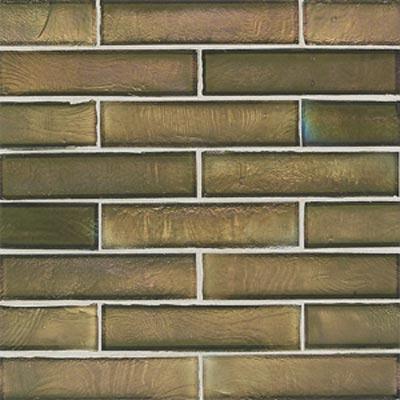 American Olean Cabdalara Glass Brick Mosaic English Ivy Tile & Stone