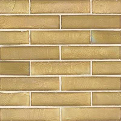 American Olean Candalara Glass Brick Mosaic Cinammon Spice Tile & Stone