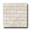 American Olena Costa Rei Mosaic 1 X 2 Pietre Bianca Tile & Stone