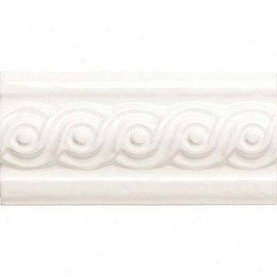 American Olean Designer Grace Accents Ice White Swirl Tile & Stone