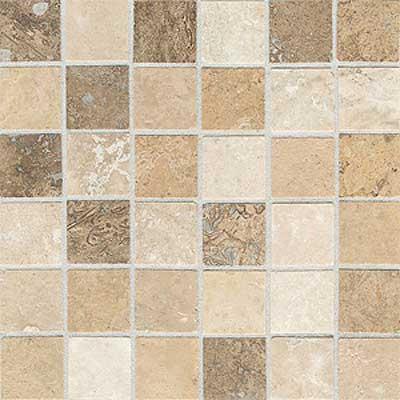 American Olean Tumbled Stone Mosaic Azteca Blend Tile & Stone