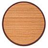 Anji Mountain Bamboo Rug, Co Villager Bamboo Rug 7 Round Natural Yard Rugs