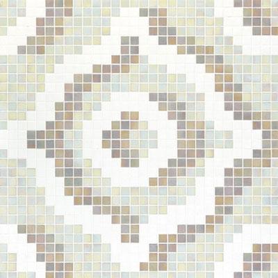 Bisazza Mosaico Decori 20 - Velvet White Tile & Stone