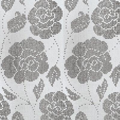 Bisazza Mosaico Decori 20 - Winter Flowers Oro Bianco Tile & Stone