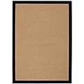 Capel Rugs Castaway 7x9 Blackcamel Area Rugs