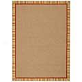 Capel Rugs Cimarron 7x9 Rust Area Rugs