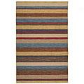 Capel Rugs Del Cabo 8 X 11 Canyon Stripes Area Rugs