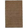 Capel Rugs Tibetan Treasures 4x5 Wheat Area Rugs