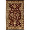 Capel Rugs Tibetan Treasures 4x5 Persimmon Area Rugs