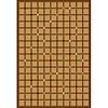 Carpet Art Deco Sunset 2 X 3 Amnion/ginger Area Rugs