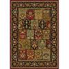 Carpet Art Deco Vintage 4 X 5 Bakhtiari/wine Area Rugs