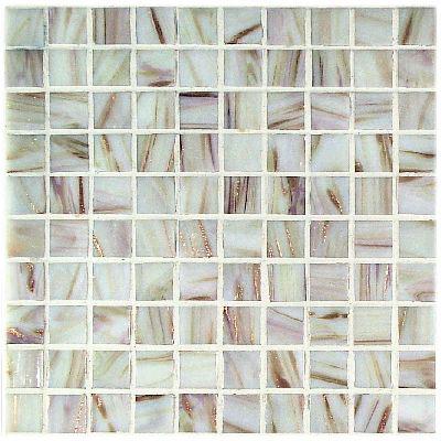 Casa Italia Bronze/gold Monocolor Mosaic Bianco Tile & Stone