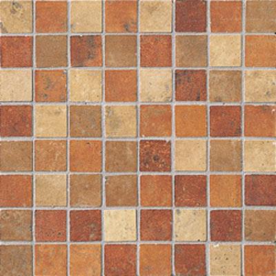 Casa Italia Cotto Mediterraneo Mosaic 1-3/8 X 1-3/8 (12 X 12) Mosaico Mix Cm3mmix