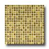 Casa Italia Crystal-a Trasparenze Glitter Mix Mosaic 1/2 X 1/2 Oro Tile & Stone