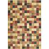 Central Oriental Blocks 4 X 6 Blocks Multi Area Rug