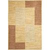 Central Oriental Four Squares 8 X 11 Four Squares Spice Area Rugs