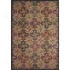 Central Oriental Platinum Medallion 2 X 8 Medallion Area Rugs