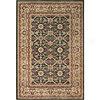 Central Oriental Sunburrsts 8 Round Sunbufsts Smoke Area Rugs