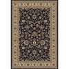 Central Oriental Traditions Kashan 7 Round Kashan Classic Navy Area Rugs